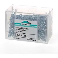 Hoenderdaal Draadnagel verloren kop gegalvaniseerd 1.6 x 25mm 350 gram