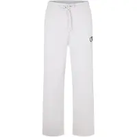 OFF-WHITE Off White Fleece Relaxed Fit Sweatbroek voor Volwassenen (Steen/Zwart)