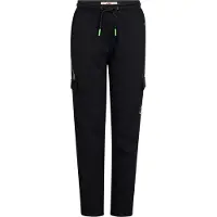 Petrol Industries - Jongens Fleece cargo joggingbroek forgebay - Zwart