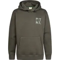Petrol Industries hoodie met backprint - antraciet Sweater Grijs Backprint - maat 164