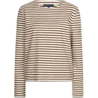 Red Button Rb terry stripe espresso