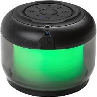 Rabalux LED-tafellamp, oplaadbaar, RADELIA, zwart, 3W, 255lm, kunststof, afmetingen: 6,5x8x8cm, IP20, merk:
