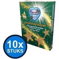 Renske 10x - Vers hond adult graanvrij eend&hert kerst limited 395gr - Hondenvoer Natvoer - 395 g