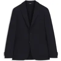 BOSS Slim-fit colbert van scheerwol Maat 50