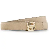 BOSS Omkeerbare leren riem Maat 90
