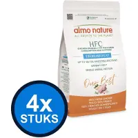 Almo Nature 4x HFC our best cat adult sterilised kip 1;2kg