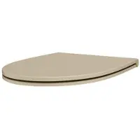Qeramiq Élan Toiletzitting - softclose - quickrelease - slim - mat beige SW1467745
