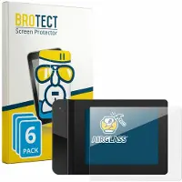 BROTECT Screenprotector 6 Stuks voor XP-PEN Star G430S Beschermglas transparant