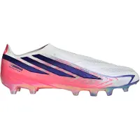 Adidas F50 Hyperfast Elite Veterloze Kunstgras Voetbalschoenen (AG) Wit Paars Roze