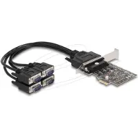DeLOCK PCI Express Card to 4 x Serial RS-232