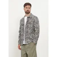 Anerkjendt Heren Overshirts Akoscar Garden Jacq Overshirt - Zwart - Maat S