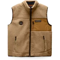 Napapijri Bodywarmer 'Yupik 2' sepia / cappuccino / donkerbruin