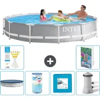 Intex Prism Frame Zwembad, rond - 366x76 cm - 5-delig, model S146
