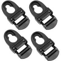 Tlily 4 Stuks Kajakstoelclips Vervanging Kajakgesp Accessoires Veiligheidsgesp Singels Nylon Rugzak Aanpassingsgesp