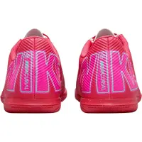 Nike Mercurial leren zaalvoetbalschoenen voor heren (Roze/Zwart)