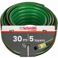 Schmith Premium Tuinslang 1/2" 30m 5 Laags Anti-Knik