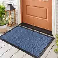 Famanu – Duurzame deurmat voor de entree, 60 x 91 cm, waterdicht en super absorberend, voor binnen en buiten gebruik