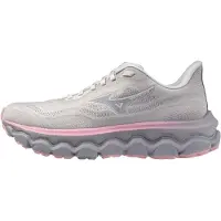Mizuno Wave Horizon 9 hardloopschoenen Grijs/Roze AW26 Dames, Maat 36.5 - EUR