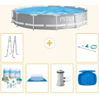 Intex Prism Frame Zwembad, rond - 366x76 cm - 7-delig, model S21051