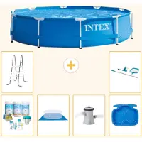 Intex Framezwembad, rond - 305x76 cm - 7-delig, model S21001