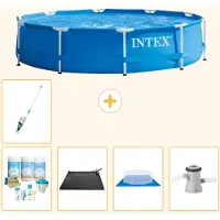 Intex Framezwembad, rond - 305x76 cm - 6-delig, model S20995
