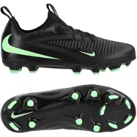 Nike Phantom 6 Low Academy Gras / Kunstgras Voetbalschoenen (MG) Kids Zwart Felgroen