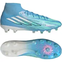 Adidas F50 Sparkfusion Trinity Pro Gras / Kunstgras Voetbalschoenen (MG) Dames Blauw Felblauw Felroze