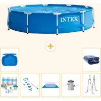 Intex Framezwembad, rond - 305x76 cm - 8-delig, model S20426