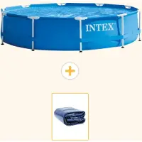 Intex Framezwembad, rond - 305x76 cm - 2-delig, model S21327