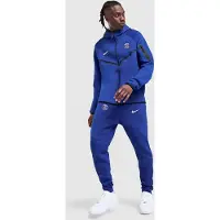 Nike Paris Saint-Germain Tech Fleece Joggingbroek 2026-2027 Donkerblauw Wit