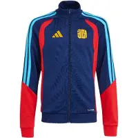 Adidas Sportief sweatvest 'Lamine Yamal Tiro26 League' azuur / donkerblauw / goudgeel / rood