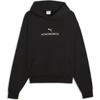 Puma Sportsweatshirt zwart / wit