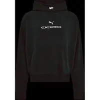 Puma Sportsweatshirt zwart / wit