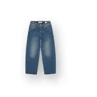 Vingino Keith Supersoft baggy jeans - mediumblauw Jongens Stretchdenim - maat 176