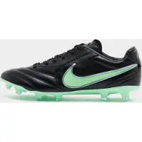 Nike Tiempo Ligera Pro Gras Voetbalschoenen (FG) Zwart Felgroen Zilvergrijs