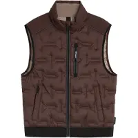Tom Tailor Bodywarmer donkerbruin