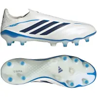 Adidas Copa Pure IV Elite Veterloze Gras Voetbalschoenen (FG) Wit Blauw Donkerblauw