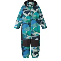 Reima - Kid's Nurmes Softshell Overall Print - Overall 98, meerkleurig