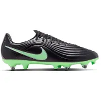 Nike Tiempo Maestro Academy IJzeren-Nop Voetbalschoenen (SG) Anti-Clog Zwart Felgroen Zilvergrijs