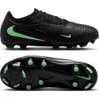 Nike Phantom 6 Low Pro Gras / Kunstgras Voetbalschoenen (MG) Kids Zwart Felgroen