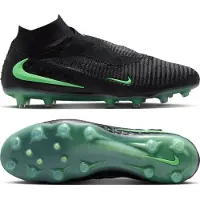 Nike Phantom 6 High Elite Kunstgras Voetbalschoenen (AG) Zwart Felgroen