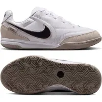 Nike Tiempo Streetgato Straatvoetbalschoenen Kids Wit Zwart Beige