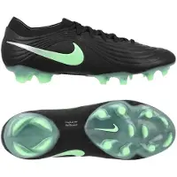 Nike Tiempo Maestro Elite Gras Voetbalschoenen (FG) Zwart Felgroen Zilvergrijs