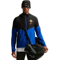 Nike Inter Milan City Side Trainingsjack 2026-2027 Zwart Donkerblauw Goudgeel