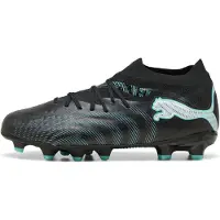 Puma Future 9 Pro Gras / Kunstgras Voetbalschoenen (MG) Kids Zwart Intense Mint Wit