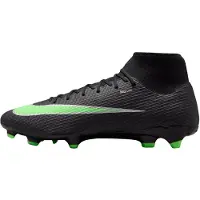 Nike Mercurial Superfly 11 Academy Gras / Kunstgras Voetbalschoenen (MG) Zwart Felgroen Zilvergrijs
