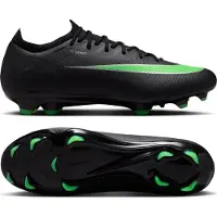 Nike Mercurial Vapor 17 Pro Gras Voetbalschoenen (FG) Zwart Felgroen Zilvergrijs