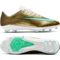 Nike Zoom Mercurial Superfly 11 Mbappé Pro Gras Voetbalschoenen (FG) Goud Groen Wit