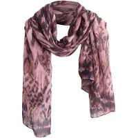 Next Sjaal bruin / violetblauw / rosa