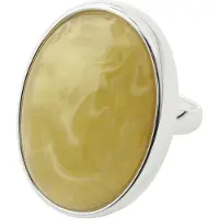 Pilgrim Ring geel / zilver